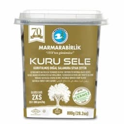 Marmarabirlik Dried Natural Black Olives
400 g pet x12