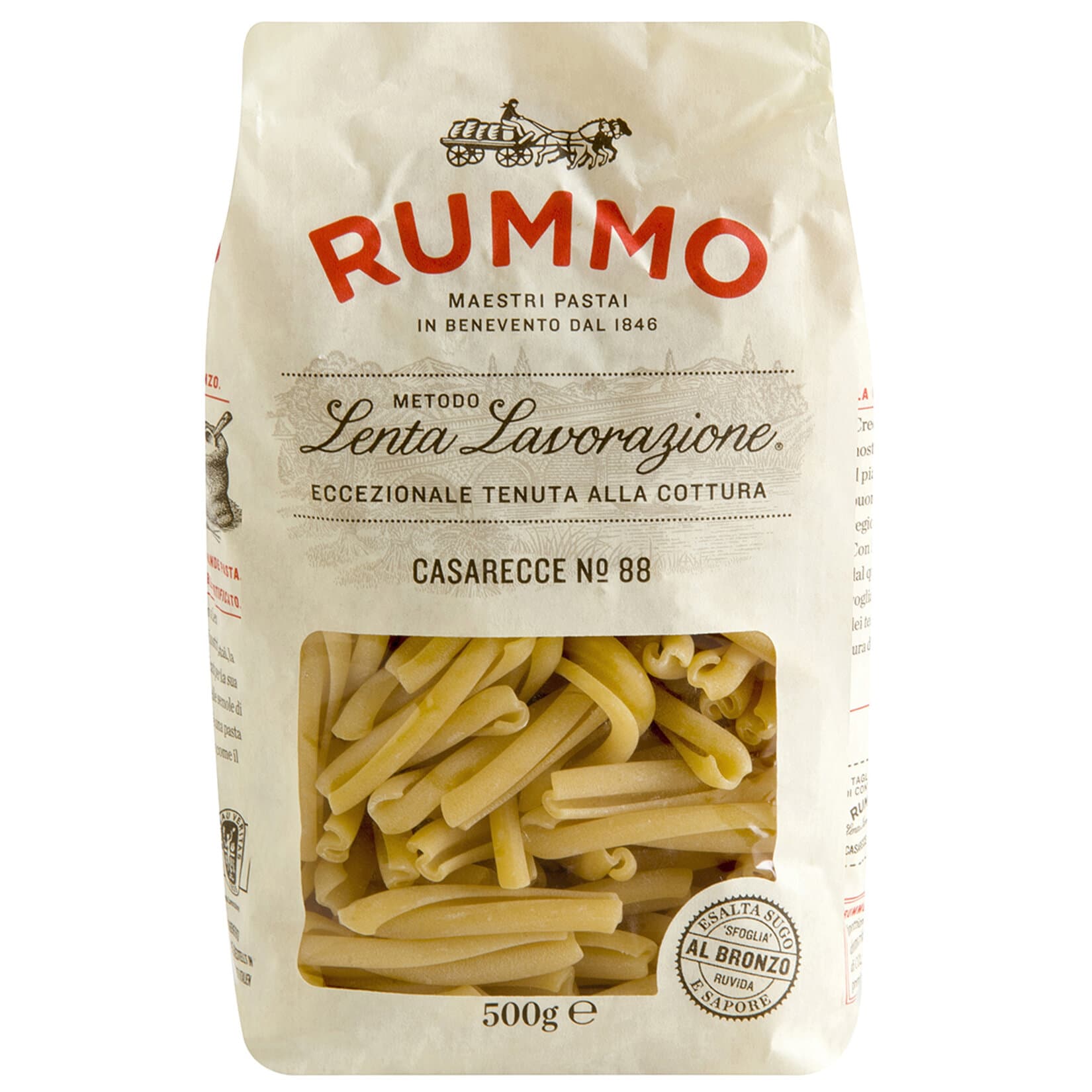 Rummo Casarecce Pasta 500 gr X 16