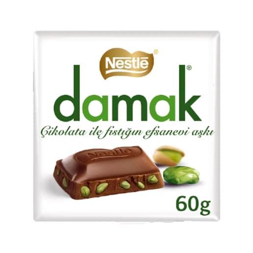 Nestle Damak Pistachio Chocolate 65 gr x 144