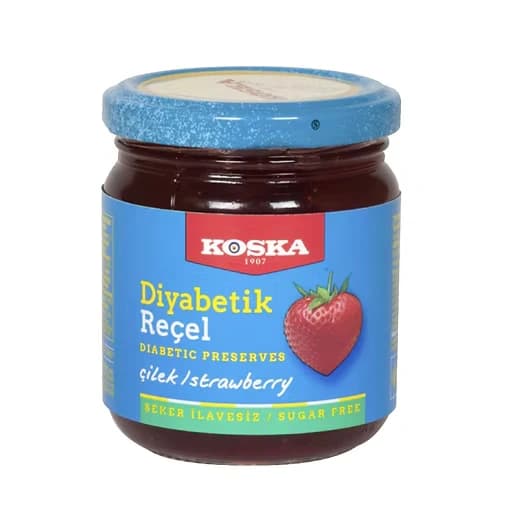 Koska Diabetic Strawberry Jam 240 gr x 6