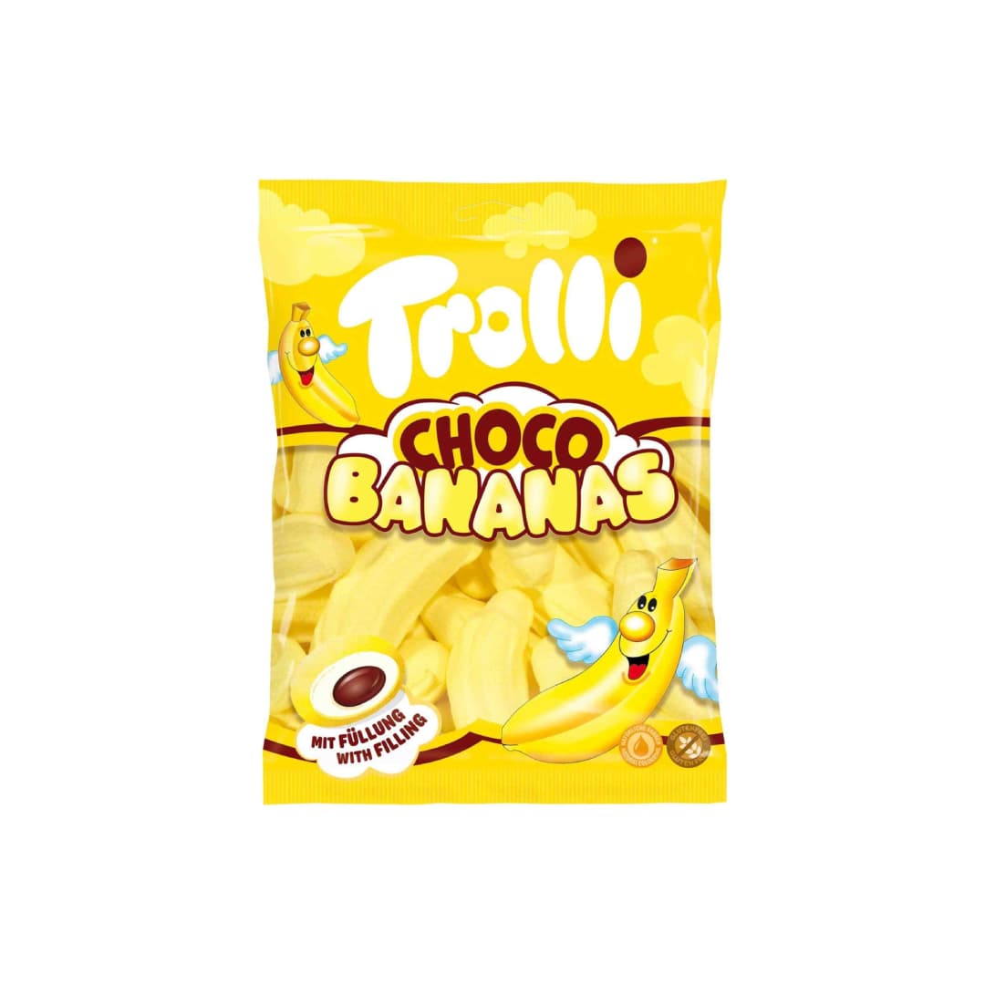 Trolli Choco Banana Mallow 150 gr x 8