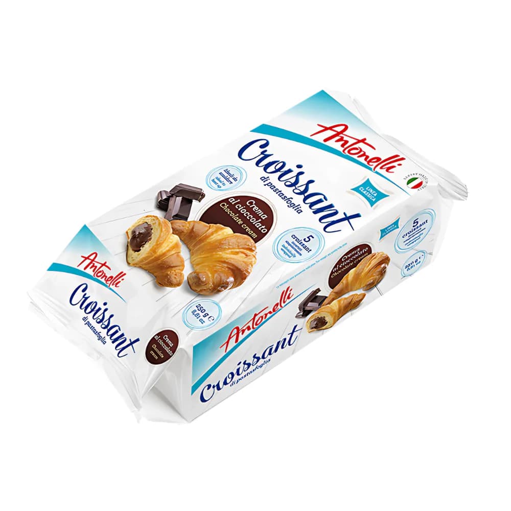Antonelli Croissant Farcito Cacao 250 gr x 8