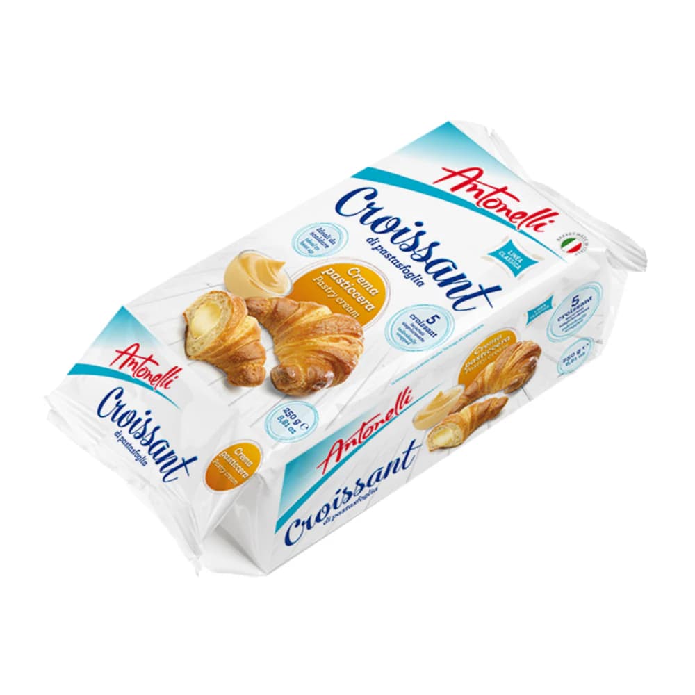 Antonelli Croissant Crema 250 gr x 8