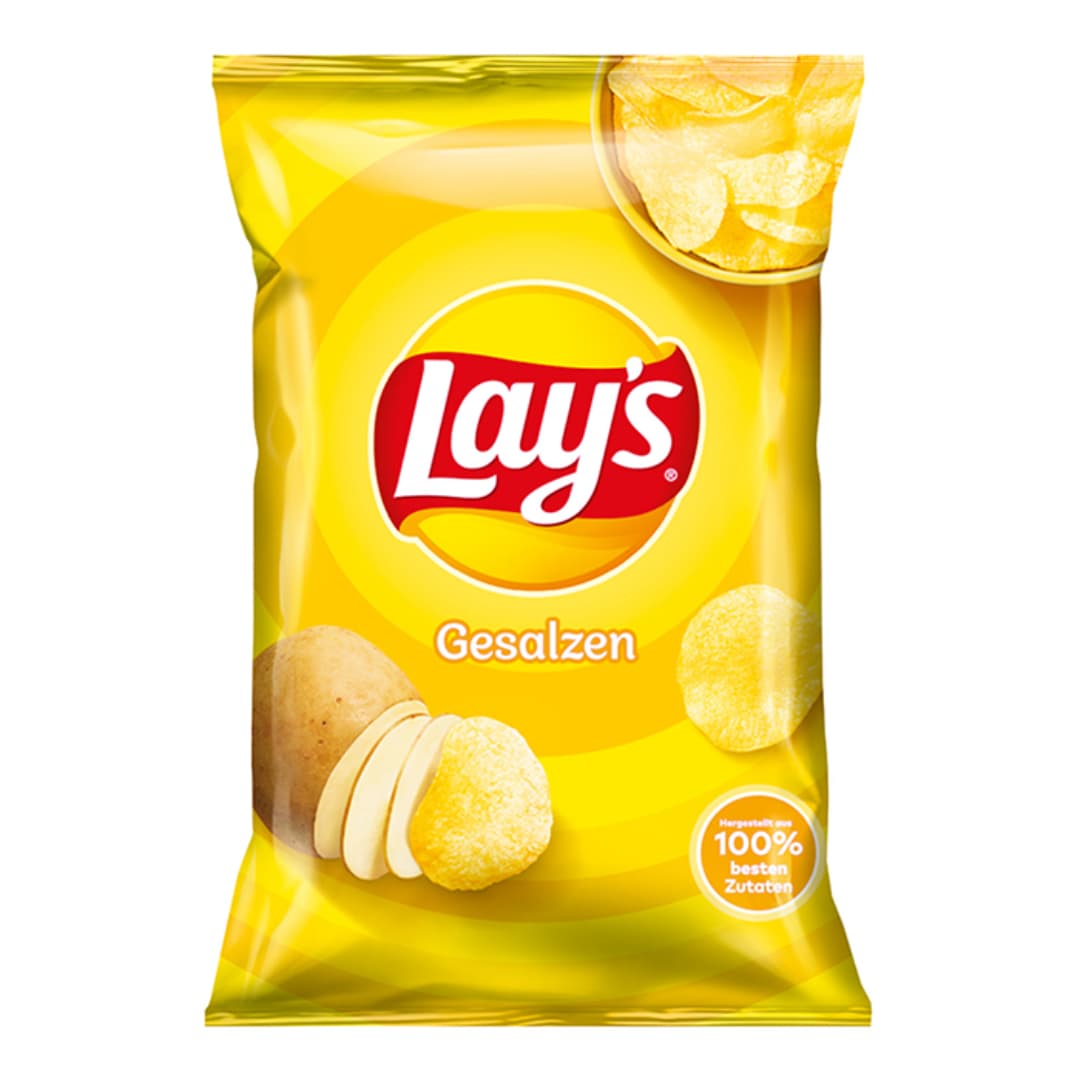 Lays Gesalzen 150 gr x 9