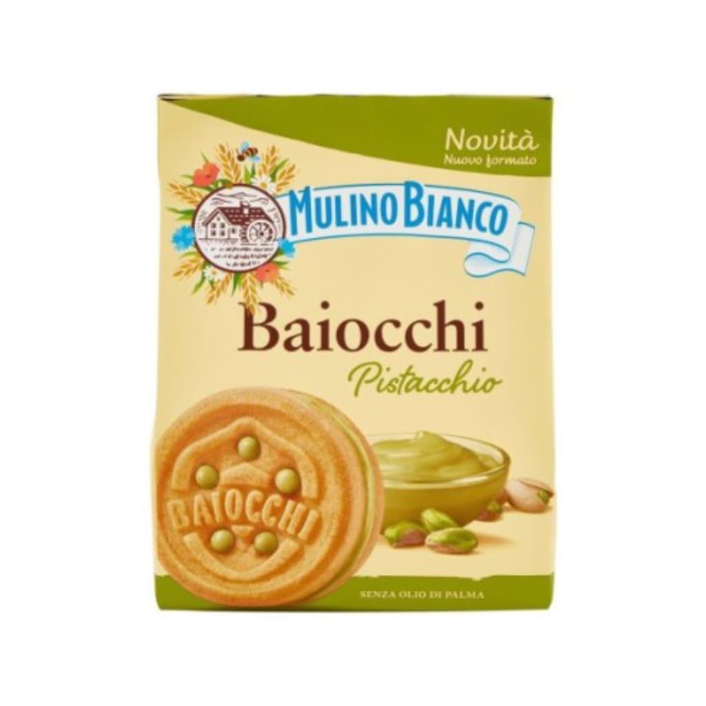 Mulino Bianco Baiocchi 240 gr Pistachio x 10