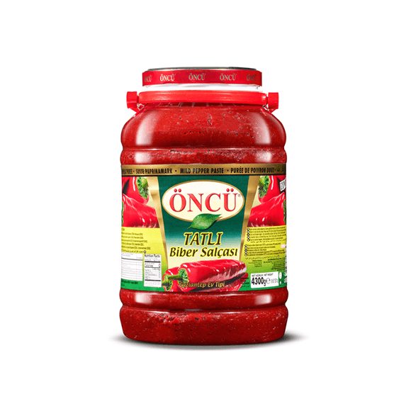 Oncu Mild Pepper Paste 4300 gr x 4 Oncu Mild Pepper Paste 4300 gr x 4